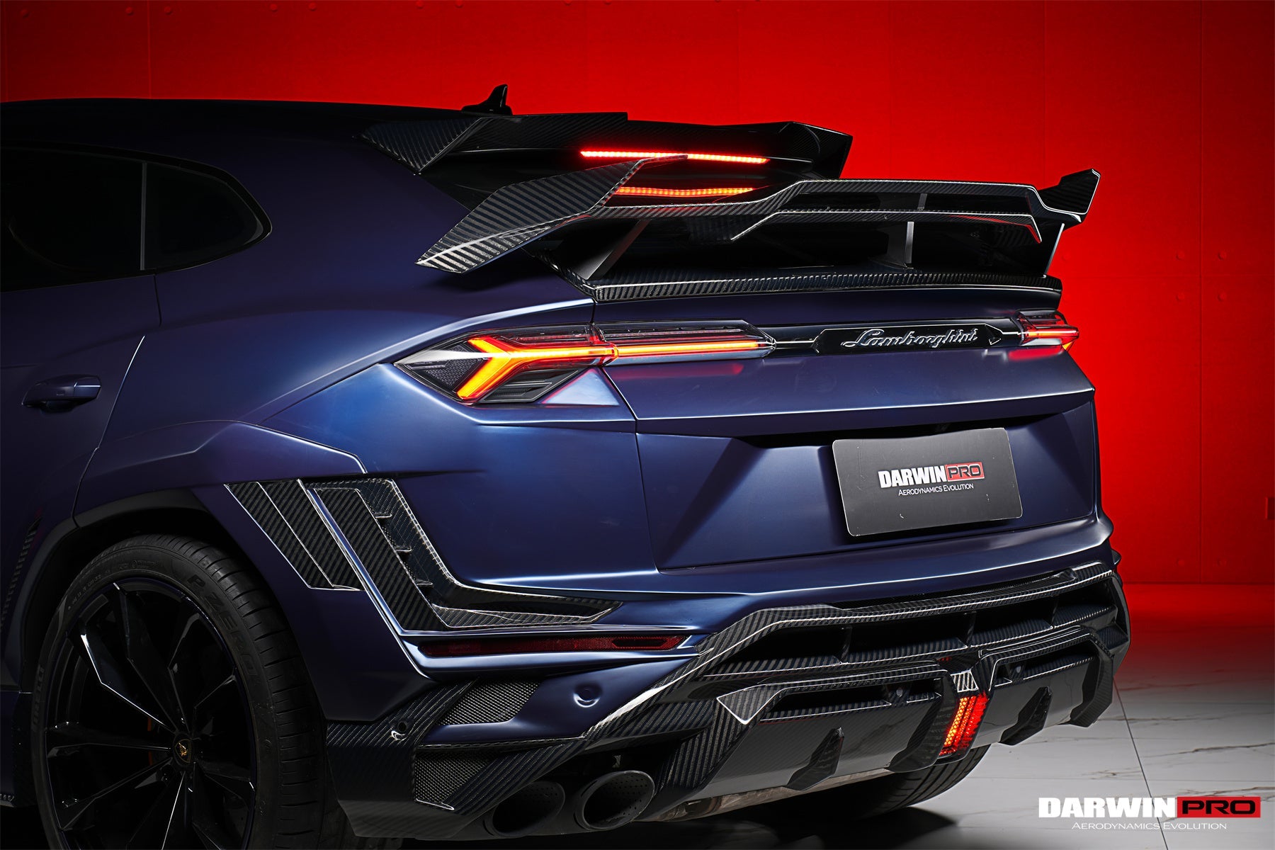 2018 - 2024 Lamborghini URUS BKSS Part Carbon Fiber Rear Bumper