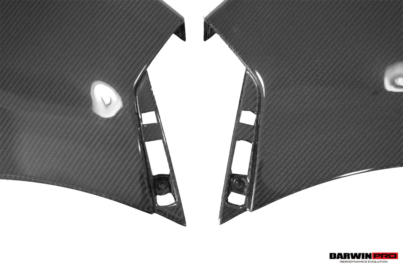 2018 - 2021 McLaren 600lt Carbon Fiber Front Bumper Side Splitter