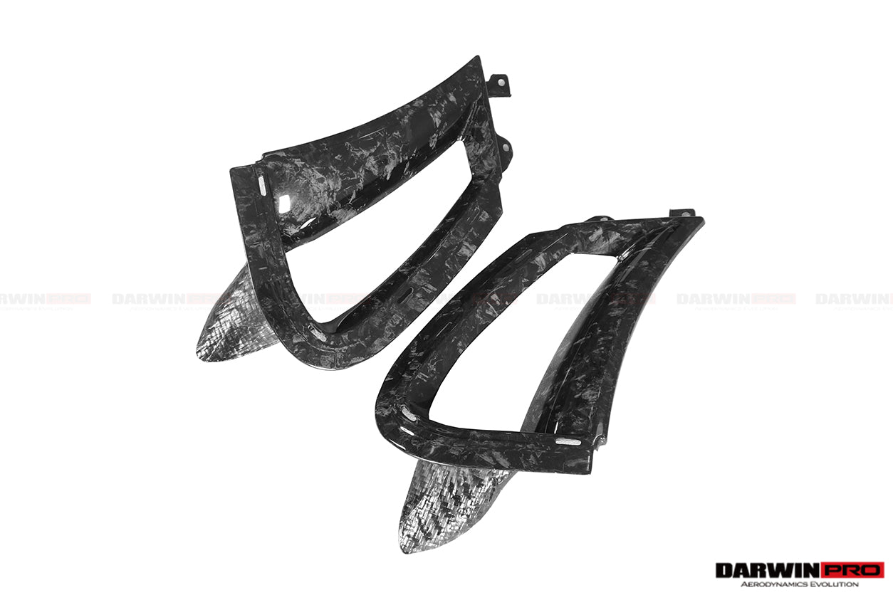 McLaren 720S P14 Carbon Fiber Front Bumper Side Air Vents 2017-2023