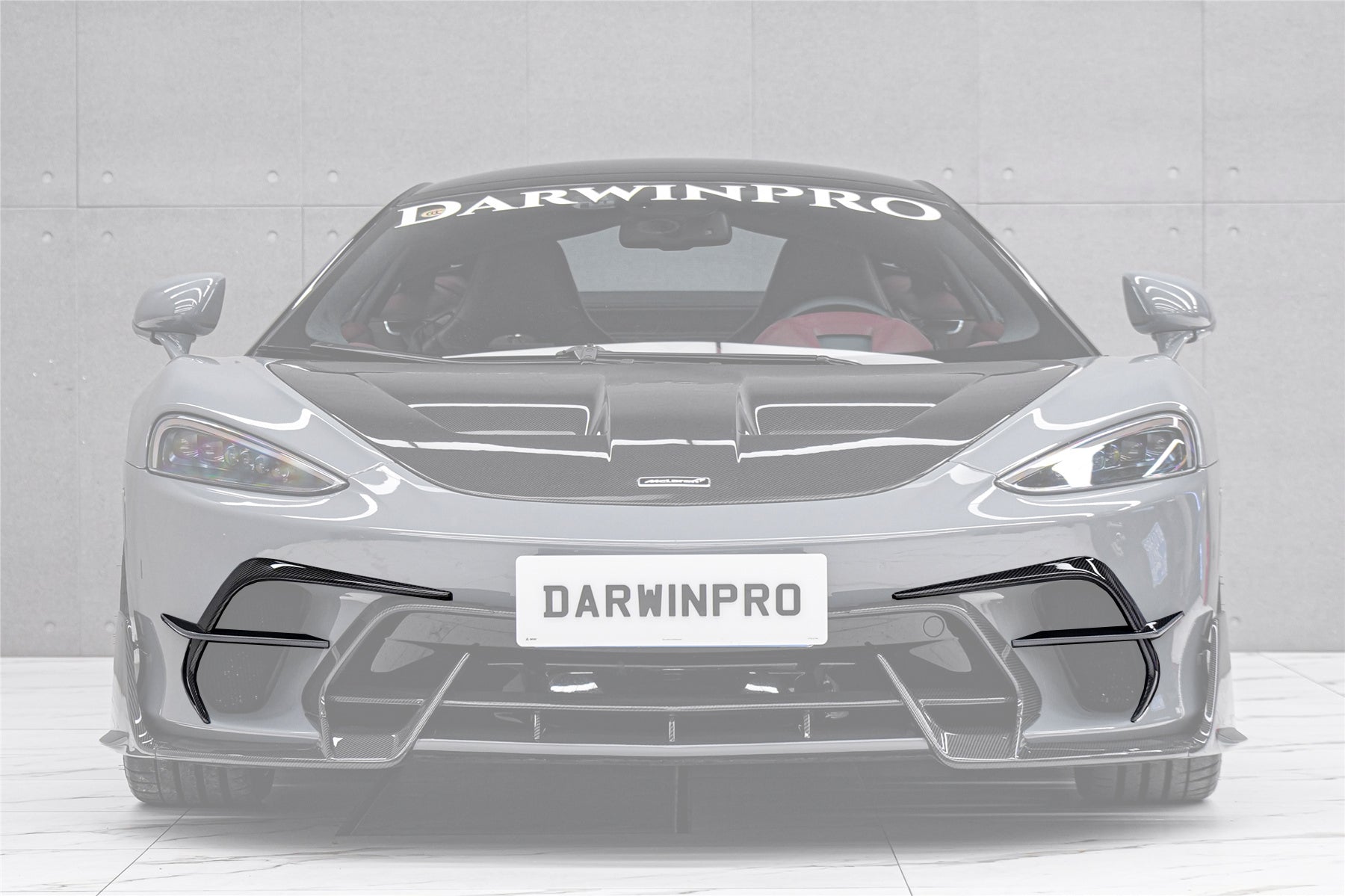 2019-UP McLaren GT iMP Design Carbon Fiber Front Bumper Vents Canards | Fits GT, GTS - DarwinPRO Aerodynamics