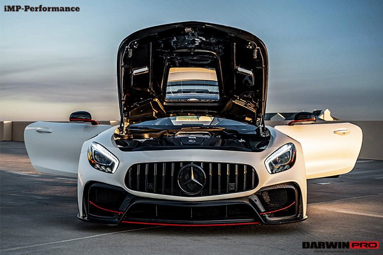 2015-2022 Mercedes Benz AMG GT GTS GTC GTR IMP Carbon Fiber Hood - DarwinPRO Aerodynamics