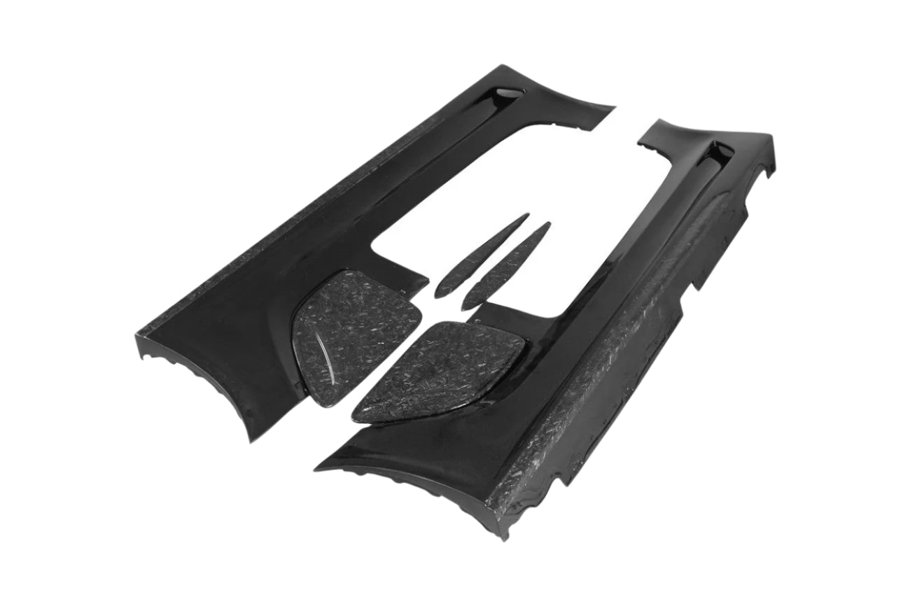 2010 - 2015 Mercedes Benz W197 SLS AMG BKSS Style Side Skirts & Fender