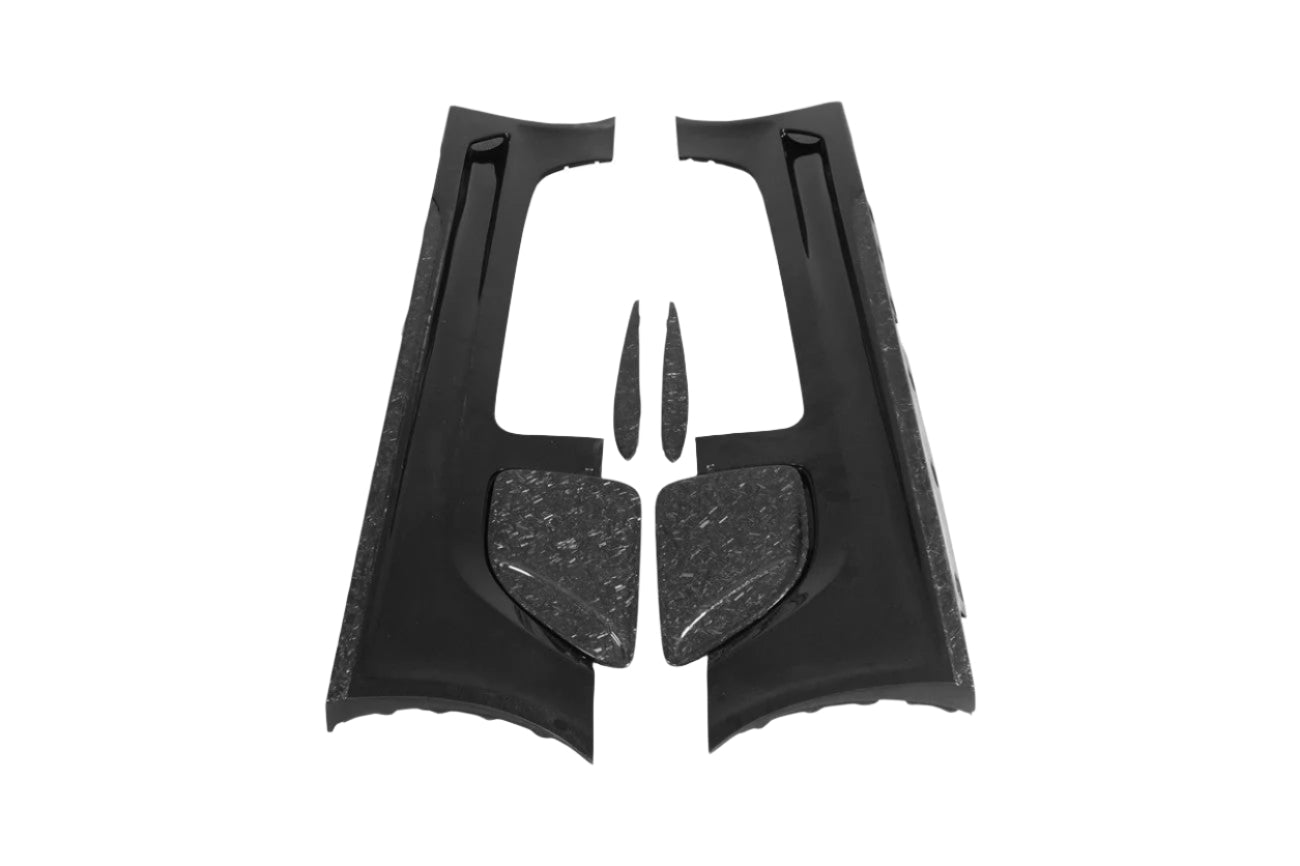 2010 - 2015 Mercedes Benz W197 SLS AMG BKSS Style Side Skirts & Fender