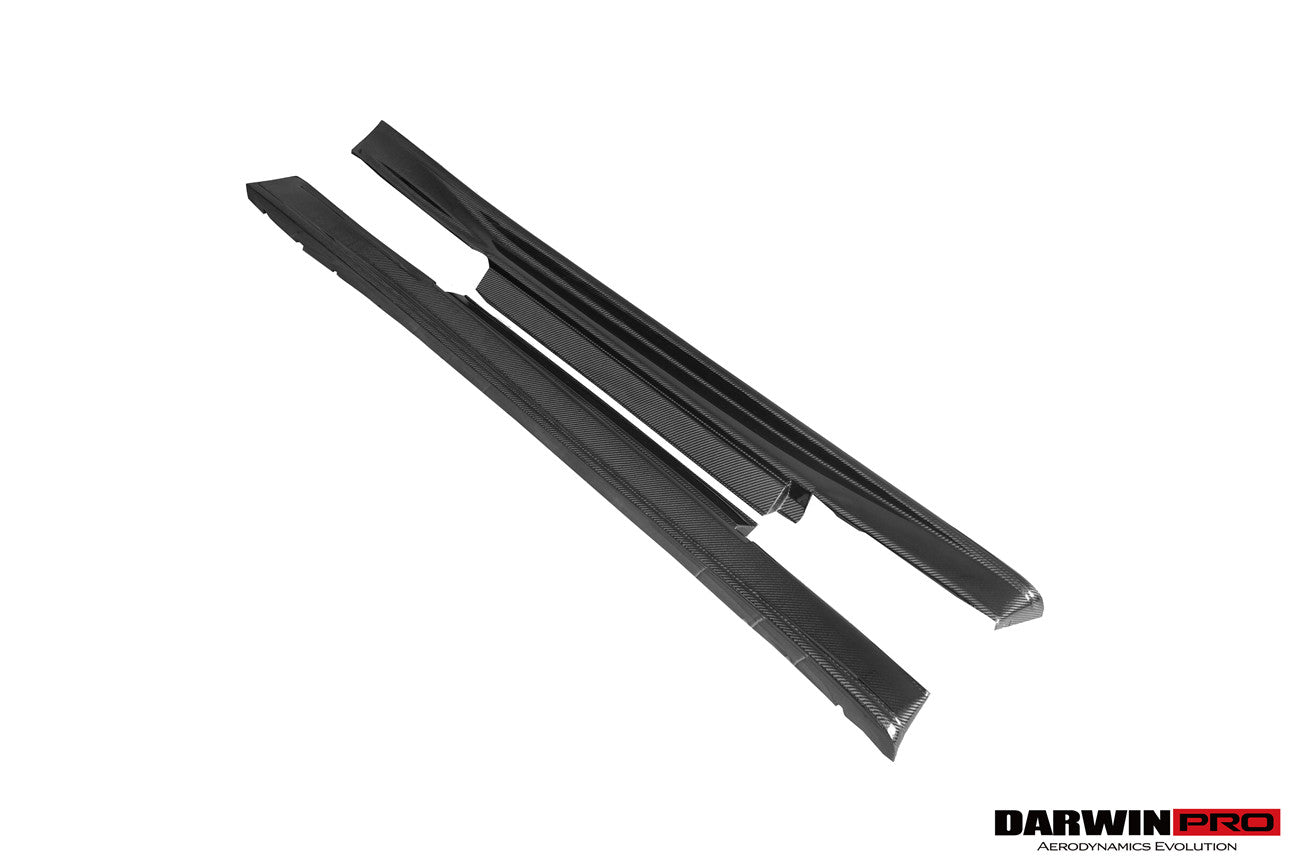 2008 - 2022 Nissan GTR R35 CBA DBA NSM Style Carbon Fiber Side Skirts