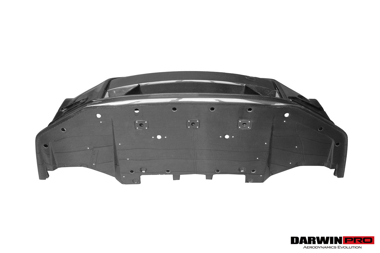2008 - 2016 Nissan GTR R35 CBA DBA Ver15 NSM Style Partial Carbon Fiber Front Bumper