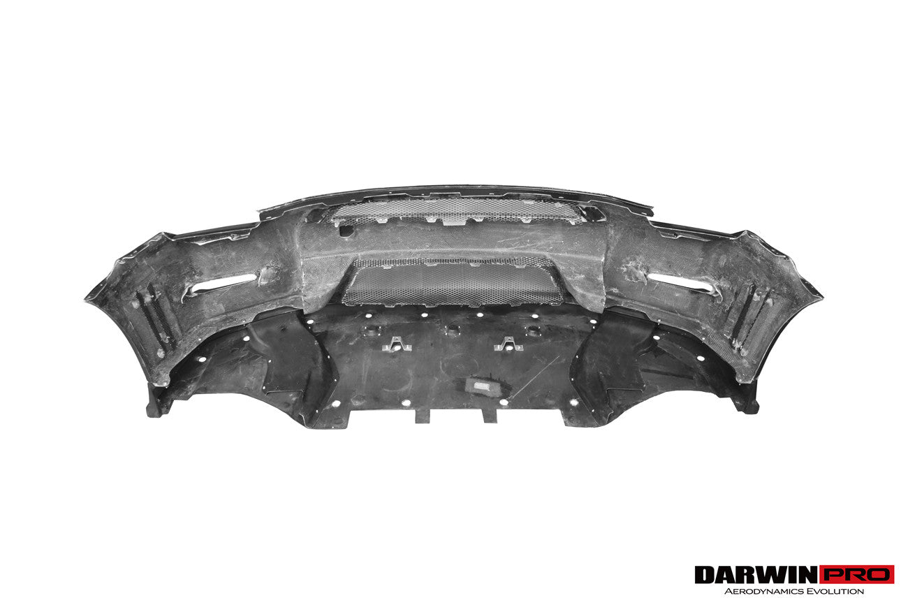 2008 - 2016 Nissan GTR R35 CBA DBA Ver15 NSM Style Partial Carbon Fiber Front Bumper