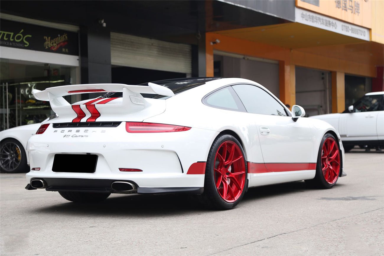 Porsche 911 991.1 Carrera S 2C GT3 Style Rear Bumper for Quad-Exhaust 2012-2015