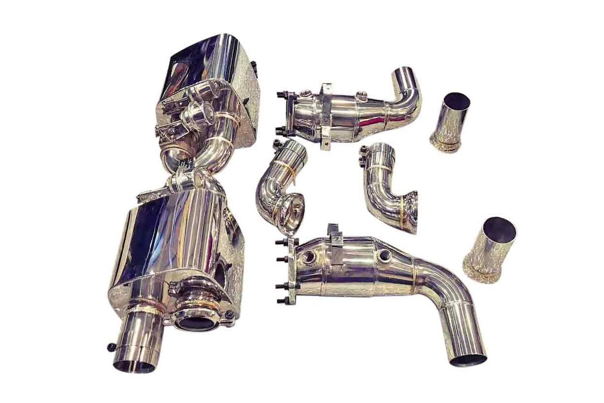 Porsche 911 991.2 GT2RS Style Exhaust System 2016-2019