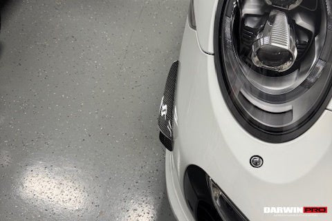 2016 - 2019 Porsche 911 991.2 Turbo S BKSS Style Carbon Fiber Front Canards