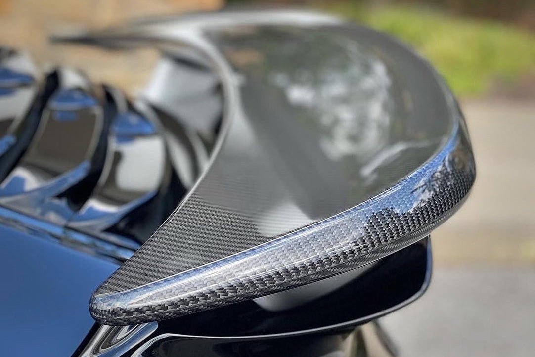 2016-2019 Porsche 911 991.2 Turbo S Carbon Fiber Up Wing - DarwinPRO Aerodynamics