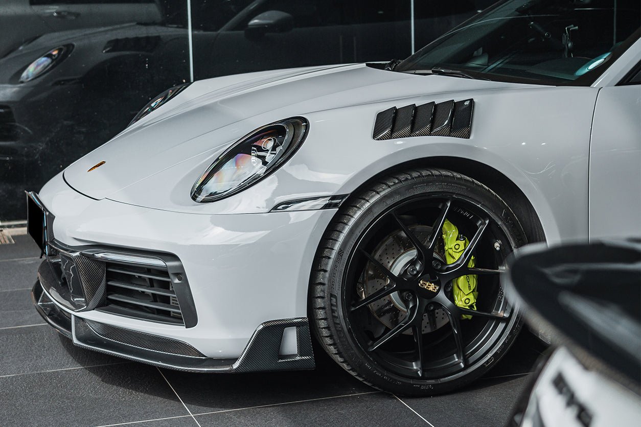 DarwinPRO 2019-2023 Porsche 911 992 Carrera S & 4 & 4S & Targa & Cabriolet BKSS Style Front Fender - DarwinPRO Aerodynamics