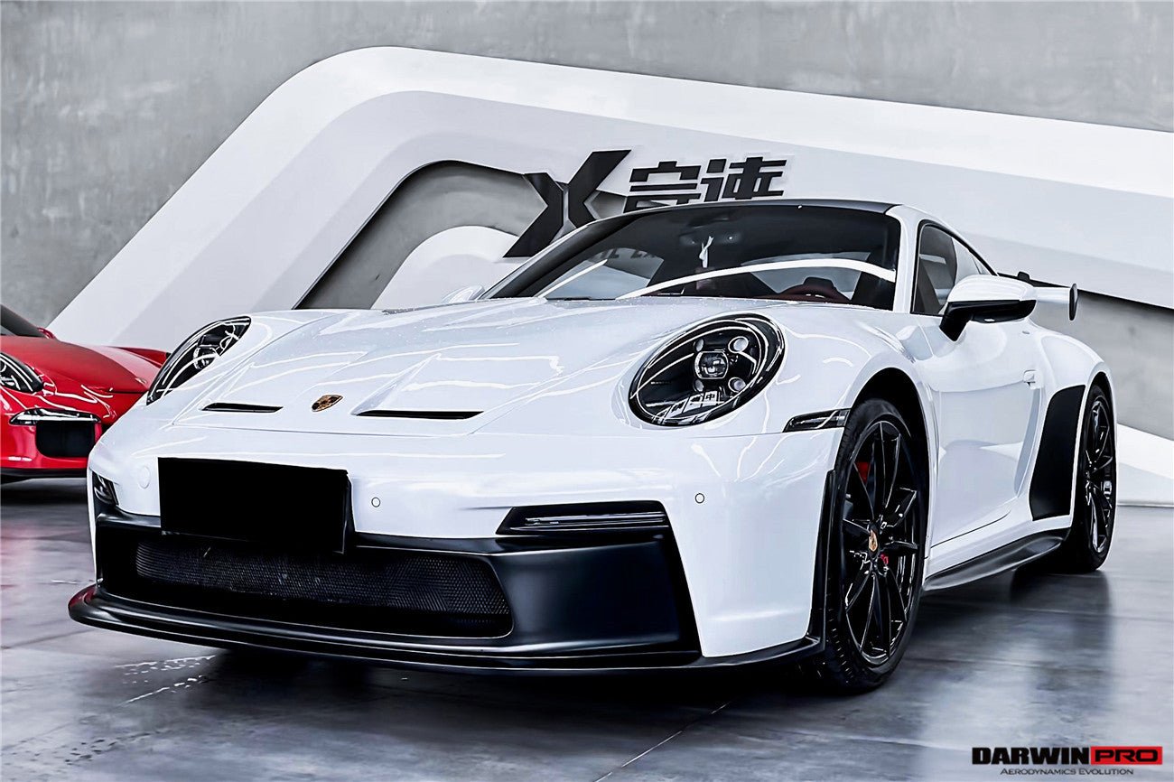 DarwinPRO 2019-2024 Porsche 911 992 Carrera & S & 4 & 4S & Targa & Cabriolet GT3 Style Front Bumper - DarwinPRO Aerodynamics