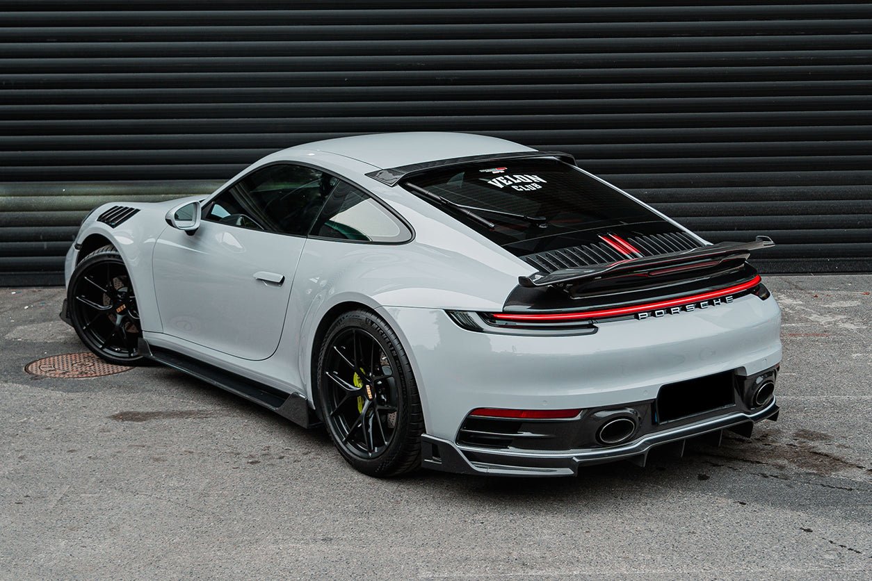 DarwinPRO 2019-2024 Porsche 911 992 2C 4C Carrera S 4 4S BKSS Style Carbon FIber Roof Spoiler - DarwinPRO Aerodynamics