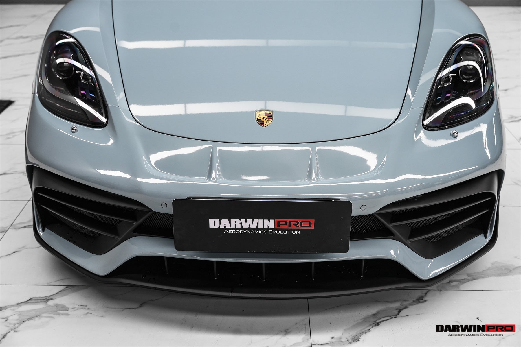 2021 - 2024 Porsche 718 Cayman & Boxster Stuttmate Part Carbon Fiber Front Bumper With ACC Hole