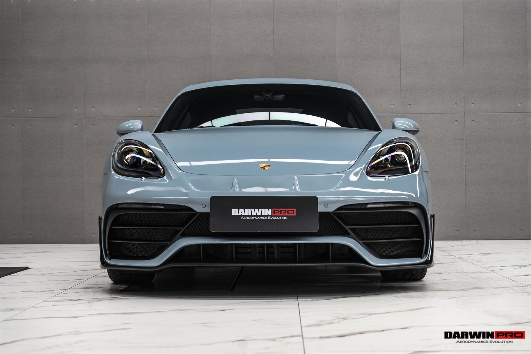 2021 - 2024 Porsche 718 Cayman & Boxster Stuttmate Part Carbon Fiber Front Bumper With ACC Hole