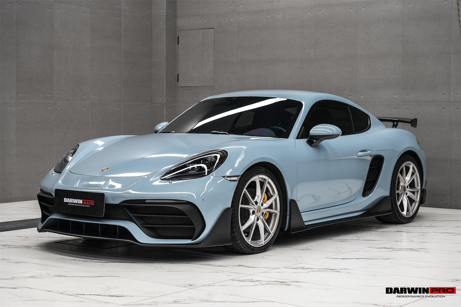 2021 - 2024 Porsche 718 Cayman & Boxster Stuttmate Part Carbon Fiber Front Bumper With ACC Hole