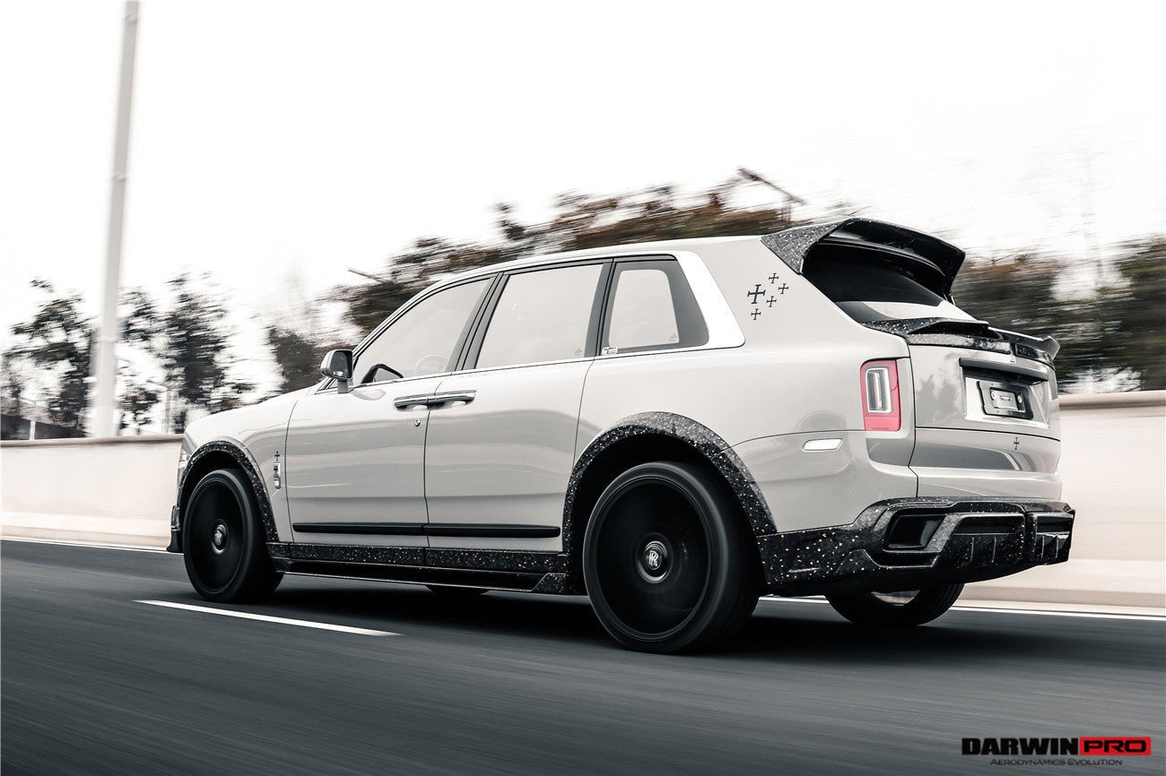 Rolls-Royce Cullinan BKSS Style Carbon Fiber Door Panel Covers 2018-2024