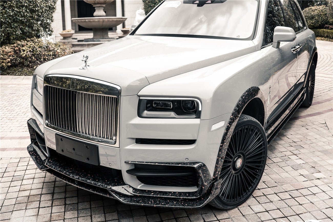 Rolls-Royce Cullinan BKSS Style Carbon Fiber Front Lip 2018-2024