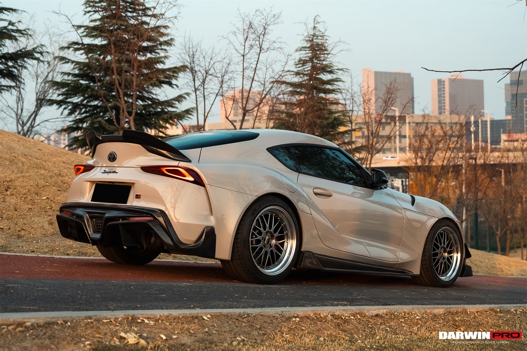 2019 - 2025 Toyota GR Supra (J29 & DB) A90 A91 BKSS2 Style Carbon Fiber Trunk Spoiler