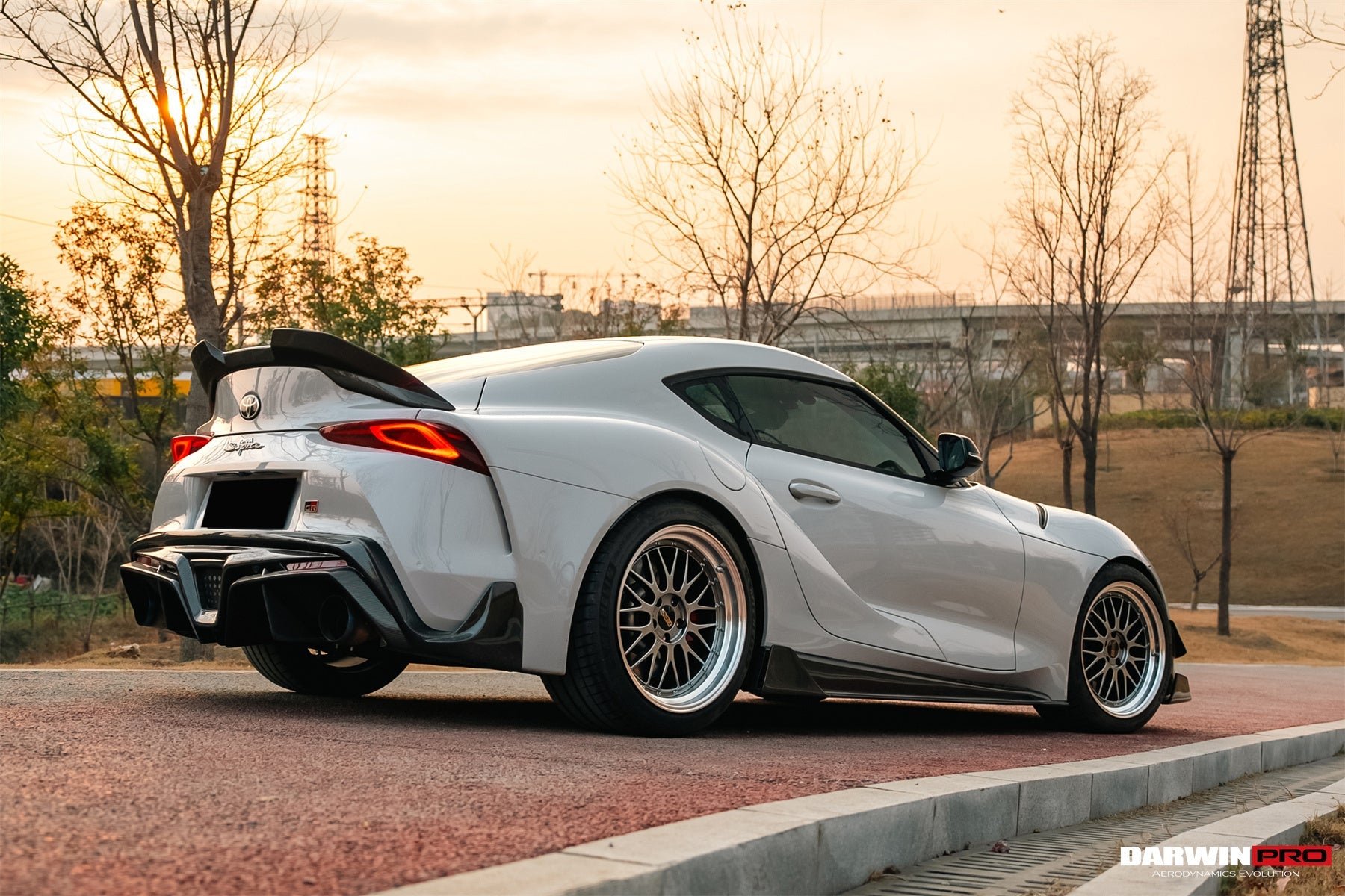 2019 - 2025 Toyota GR Supra (J29 & DB) A90 A91 BKSS2 Style Carbon Fiber Trunk Spoiler