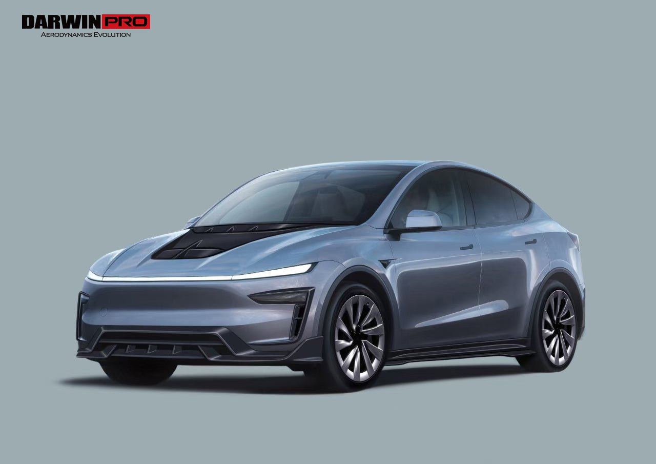 Tesla Model Y Refresh OX Style Autoclave Carbon Fiber Hood 2025+