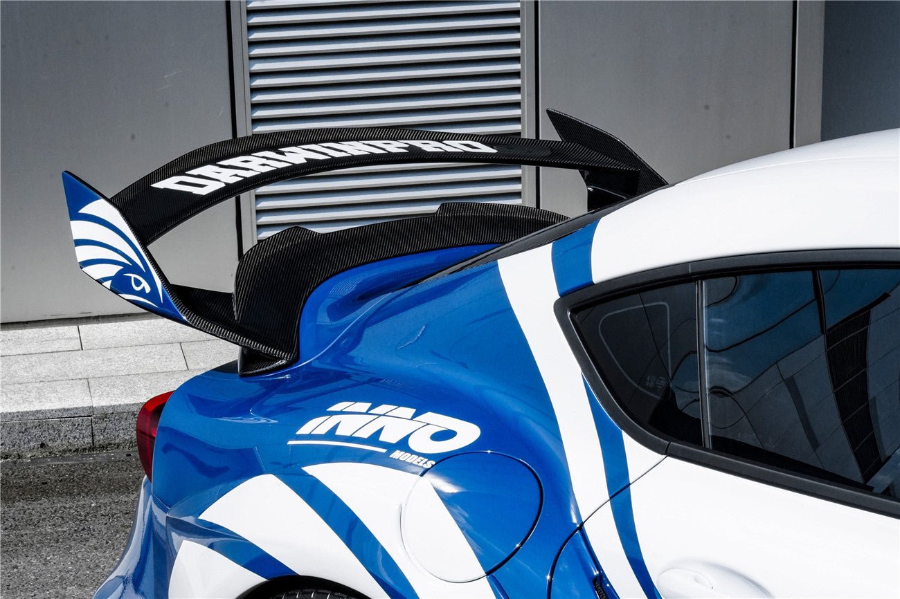 2019-UP Toyota GR Supra (J29 DB) A90 A91 BKSSII Style Carbon Fiber Wing - DarwinPRO Aerodynamics