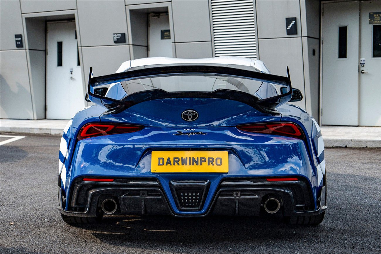 2019-UP Toyota GR Supra (J29 DB) A90 A91 BKSSII Style Carbon Fiber Wing - DarwinPRO Aerodynamics