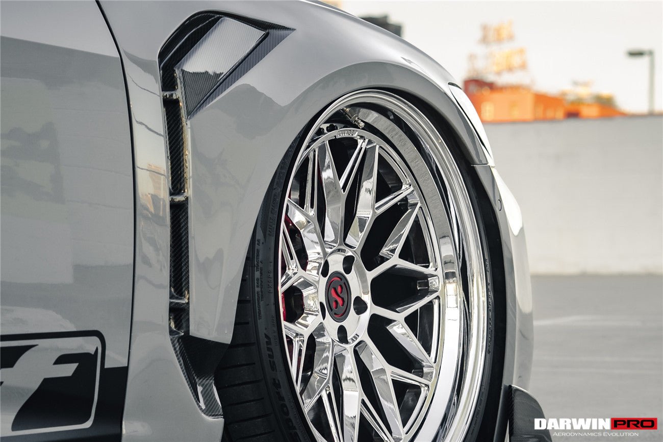 DarwinPRO 2019-UP Audi RS6 Avant C8 IMP Performance Front Fender - DarwinPRO Aerodynamics