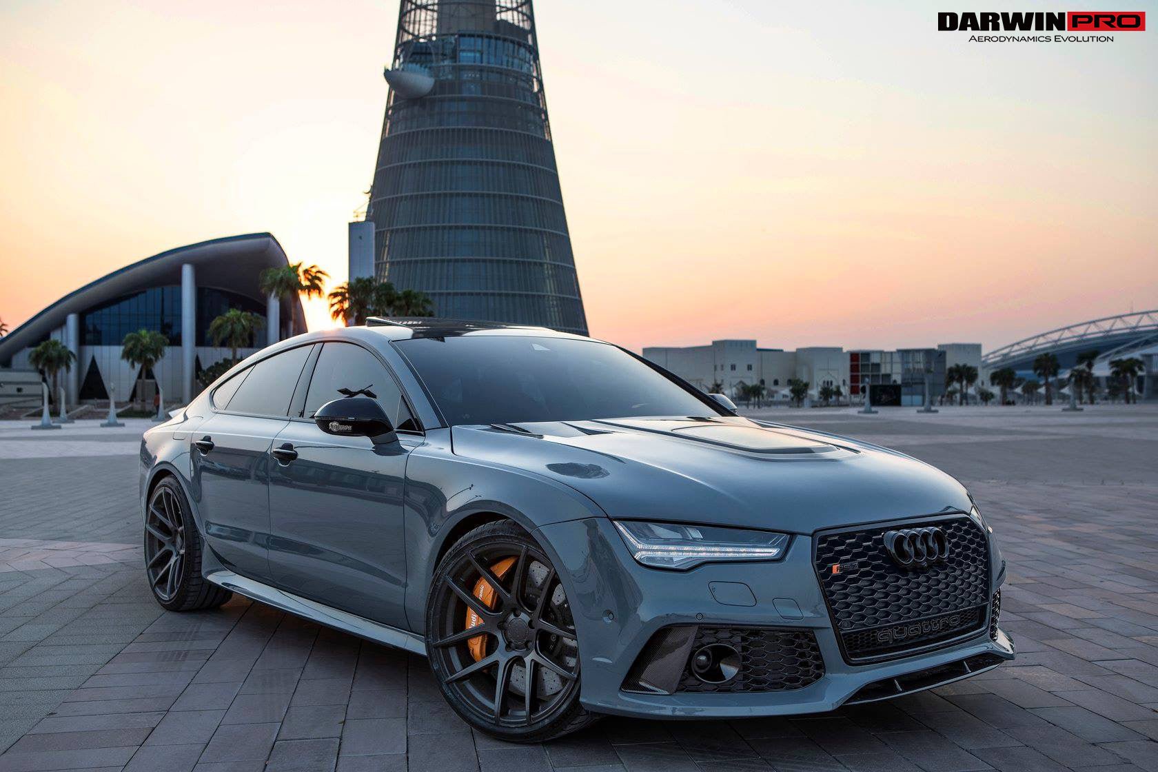 DarwinPRO 2014-2017 Audi A7 & S7 & RS7 BKSS Style Hood - DarwinPRO Aerodynamics