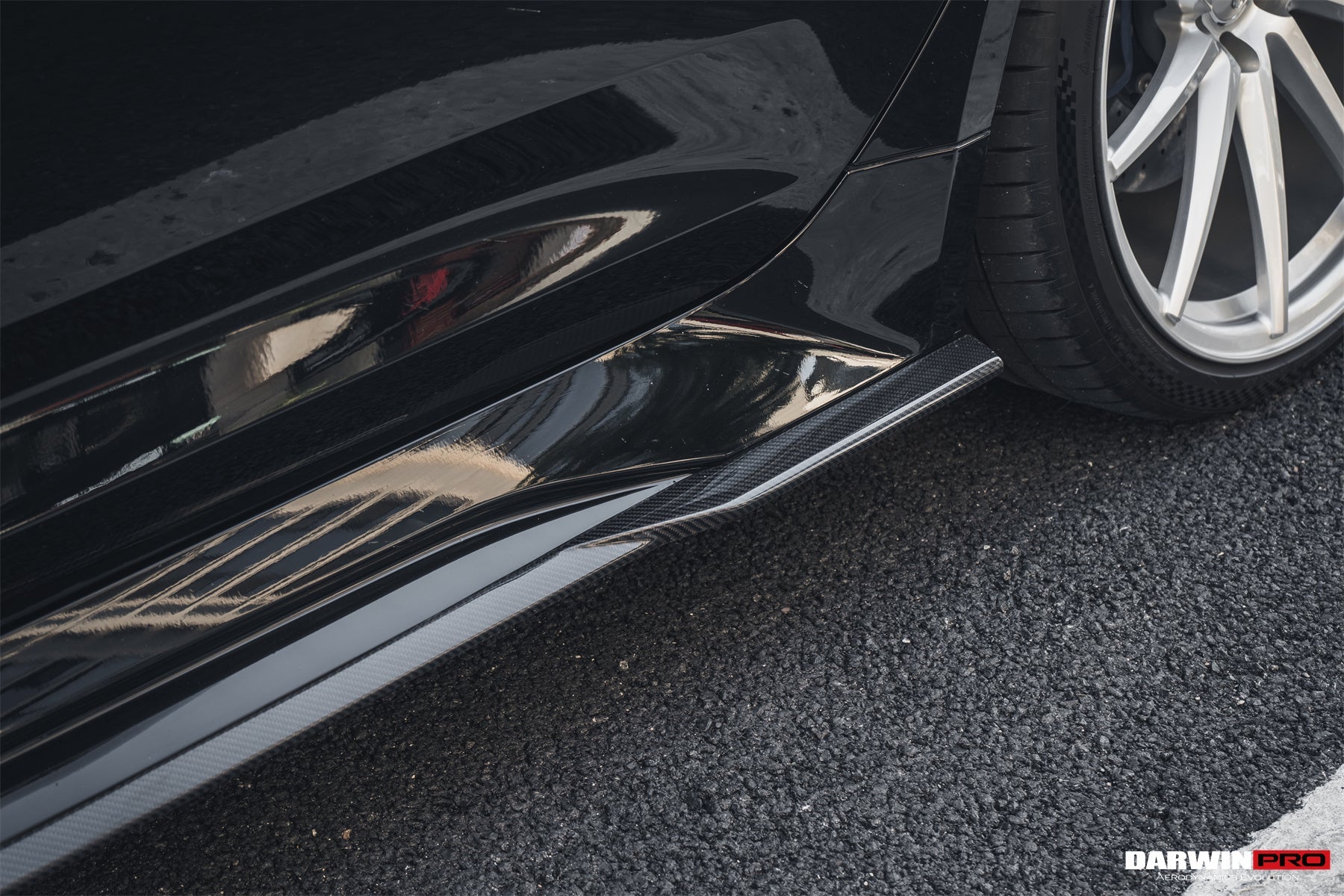 2019 - 2025 Audi RS6 Avant C8 & RS7 C8 Quattro IMP Performance Ver.2 Side Skirts Under Board