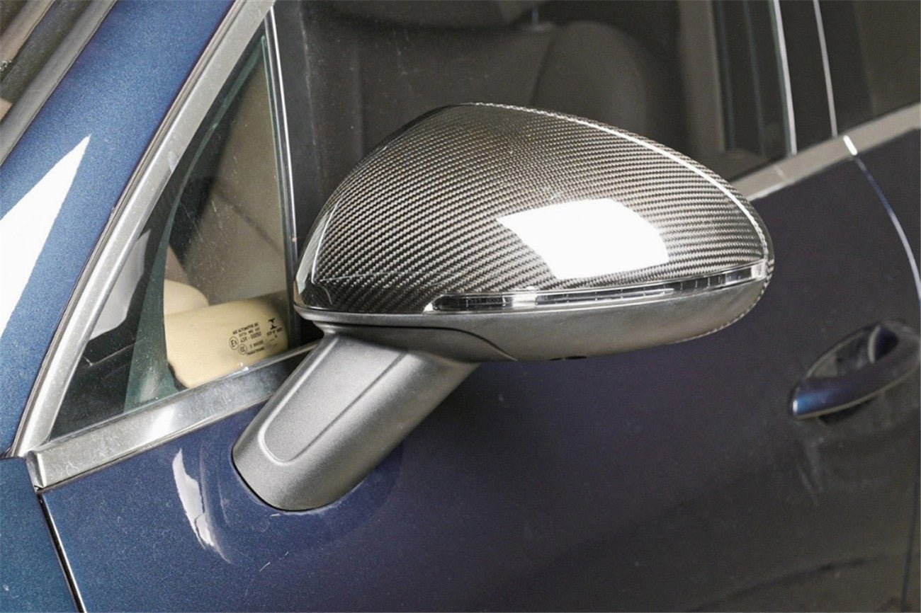 Porsche Macan 95B Dry Carbon Fiber Mirror Housing Replacements 2014-2024