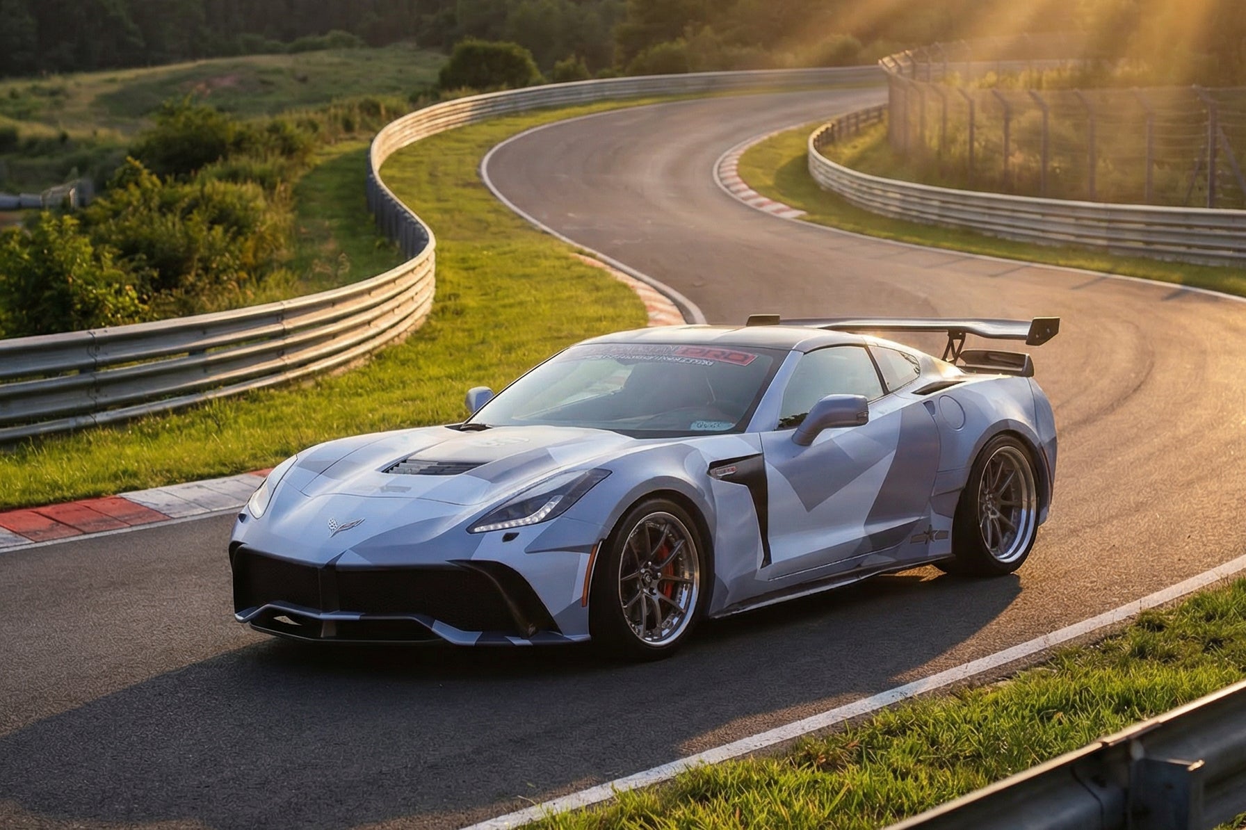 2013-2017 Corvette C7 Z51 BKSS Style Full Wide Body Kit - DarwinPRO Aerodynamics