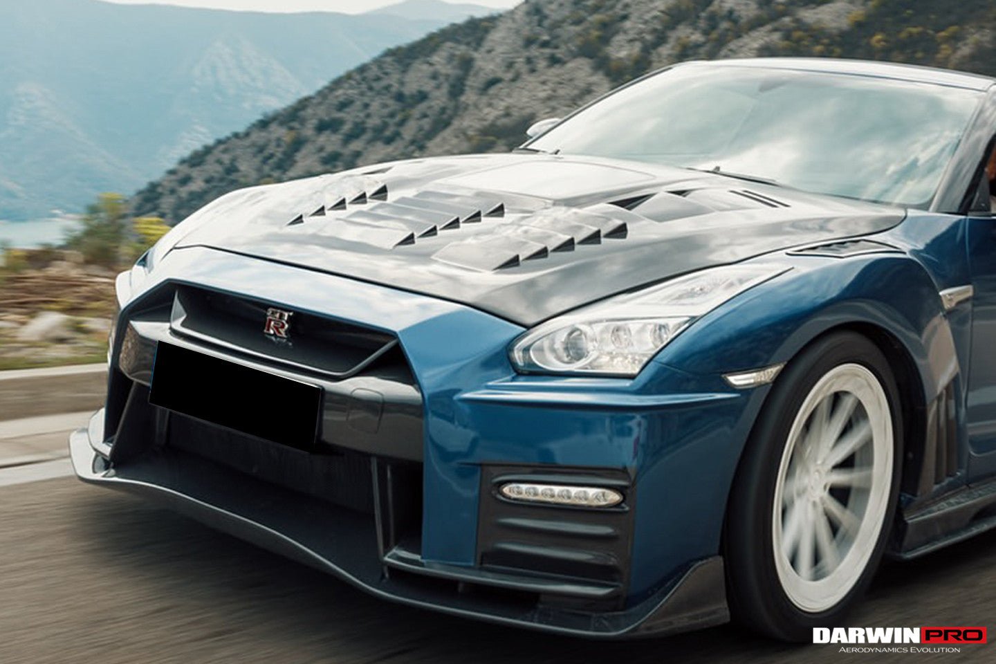 2008-2016 Nissan GTR R35 CBA DBA IMP Performance Carbon Fiber Hood - DarwinPRO Aerodynamics