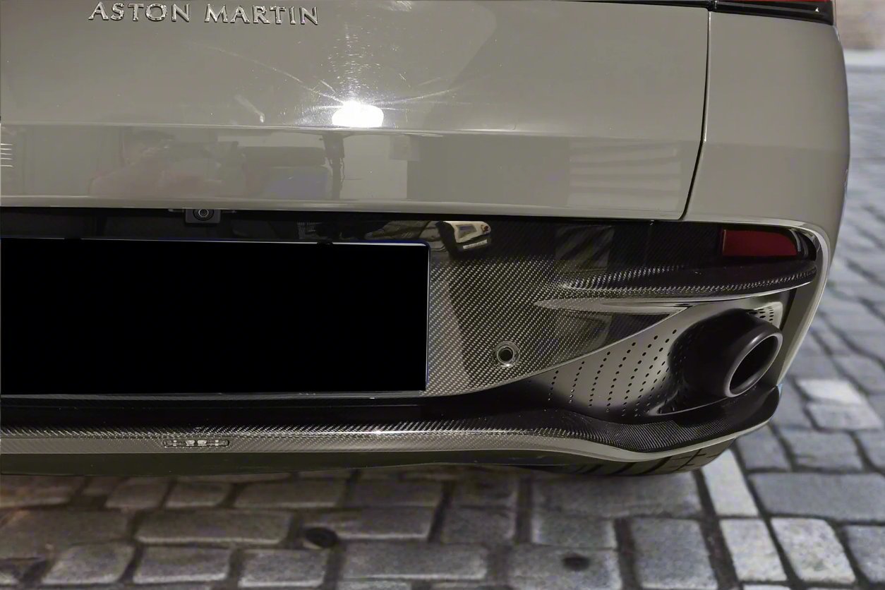 2016 - 2023 Aston Martin DB11 Dry Carbon Fiber Rear Diffuser Lip