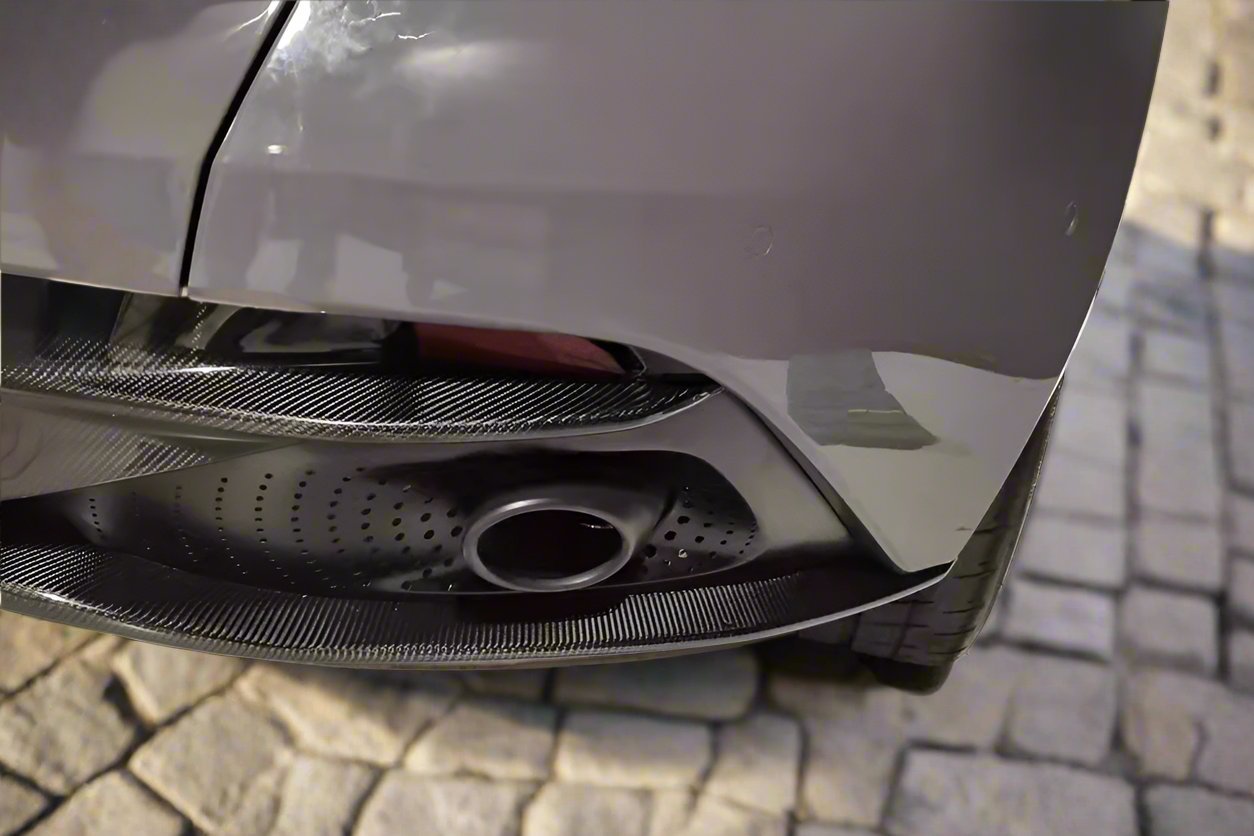 2016 - 2023 Aston Martin DB11 Dry Carbon Fiber Rear Diffuser Lip