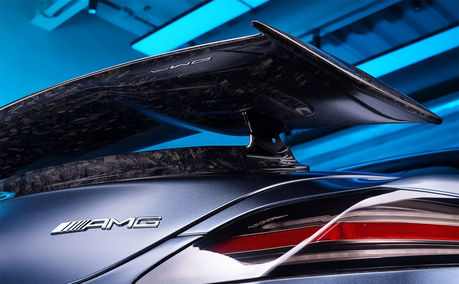 2010 - 2015 Mercedes Benz W197 SLS AMG BKSS Style Carbon Fiber Trunk Spoiler