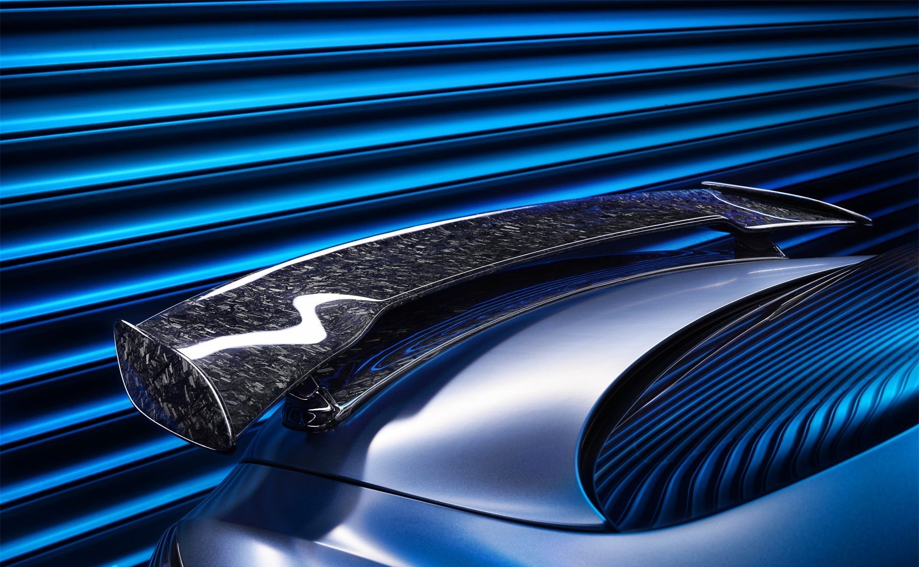 2010 - 2015 Mercedes Benz W197 SLS AMG BKSS Style Carbon Fiber Trunk Spoiler