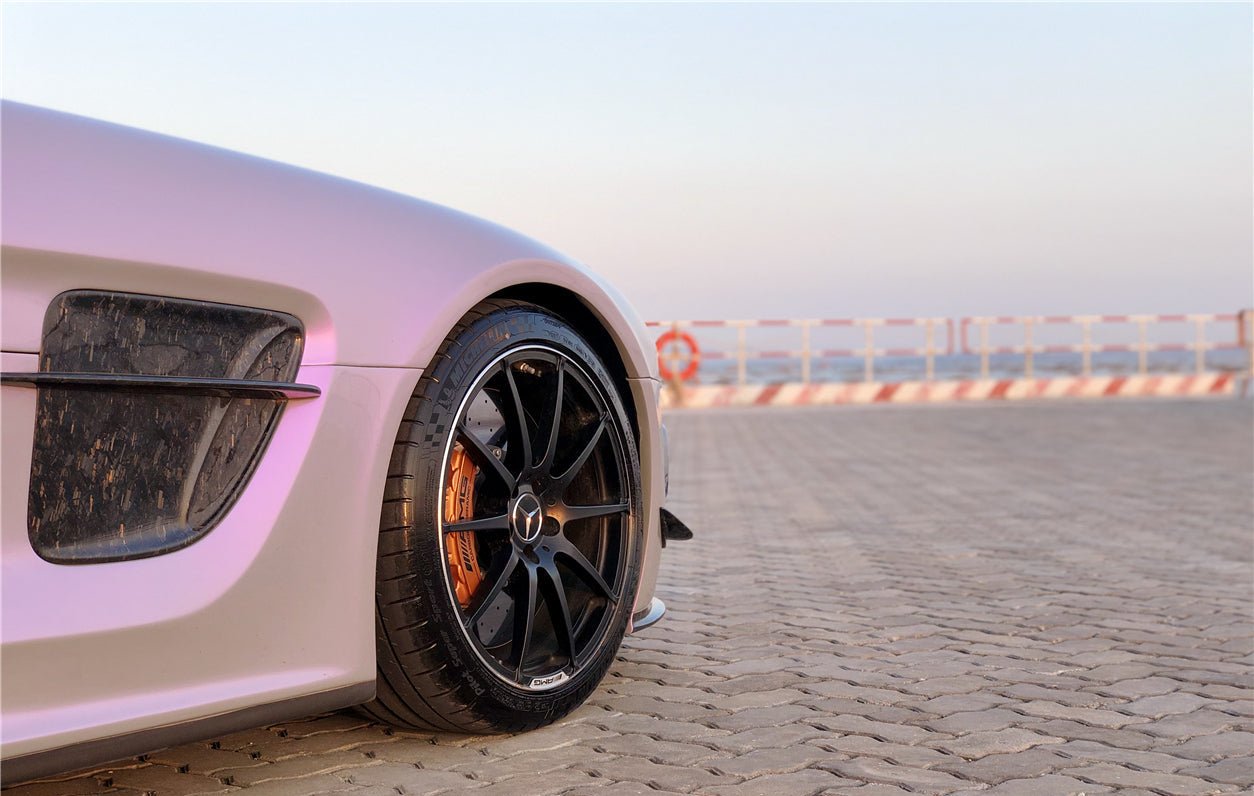 2010 - 2015 Mercedes Benz W197 SLS AMG BKSS Style Side Skirts & Fender