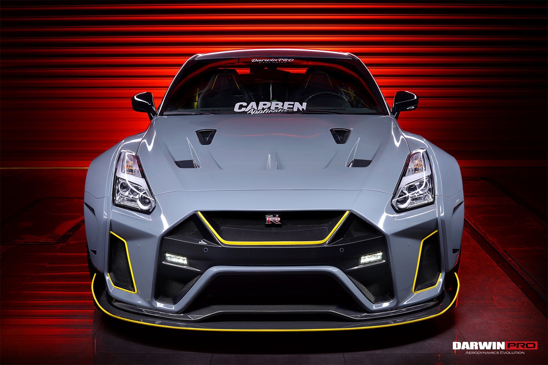 2008 - 2022 Nissan GTR R35 CBA & DBA & EBA BKSSII Style Carbon Fiber Hood