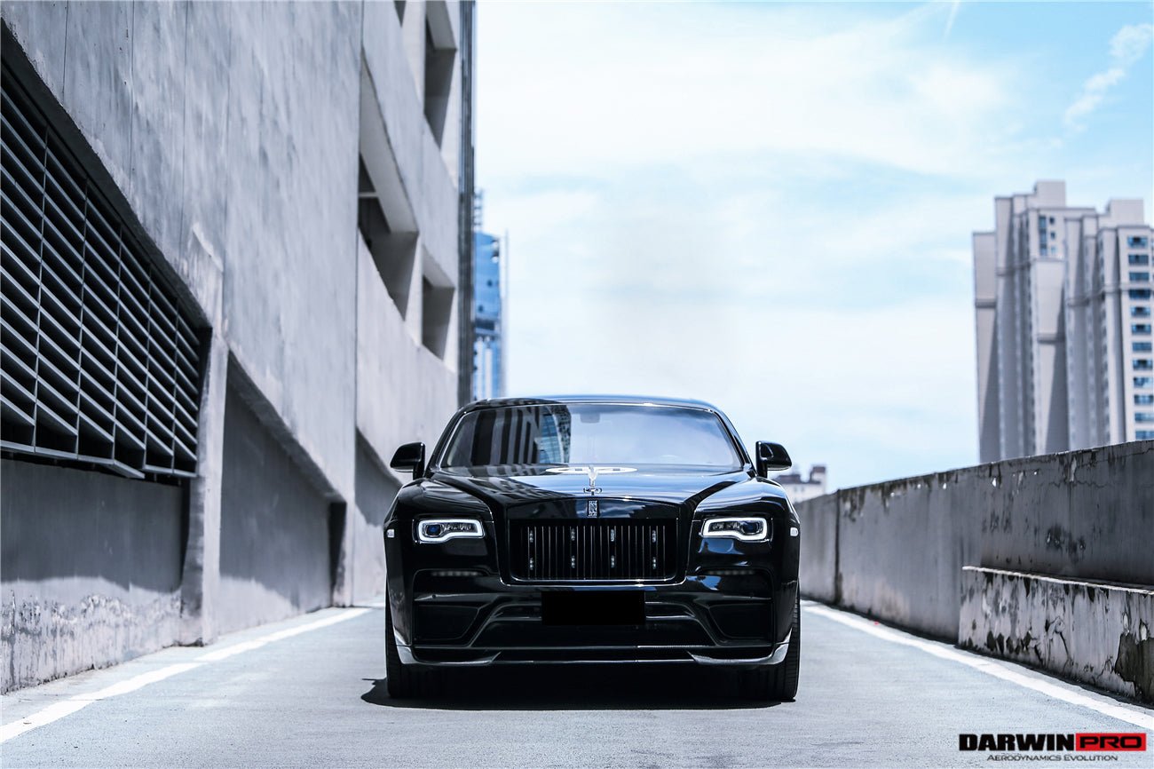 DarwinPRO 2016-2020 Rolls-Royce Wraith & Dawn - BKSS Portion Carbon Fiber Front Bumper - DarwinPRO Aerodynamics