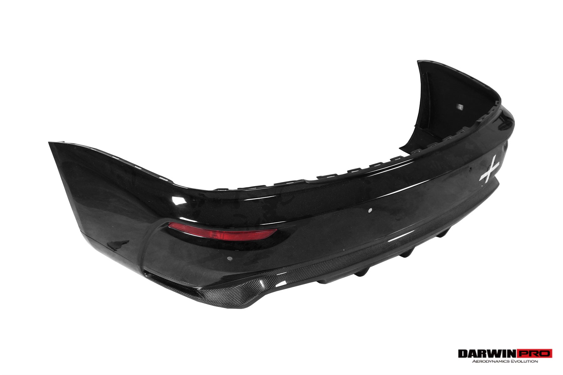 2016 - 2020 Rolls-Royce Wraith & Dawn BKSS Style Partial Carbon Fiber Rear Bumper