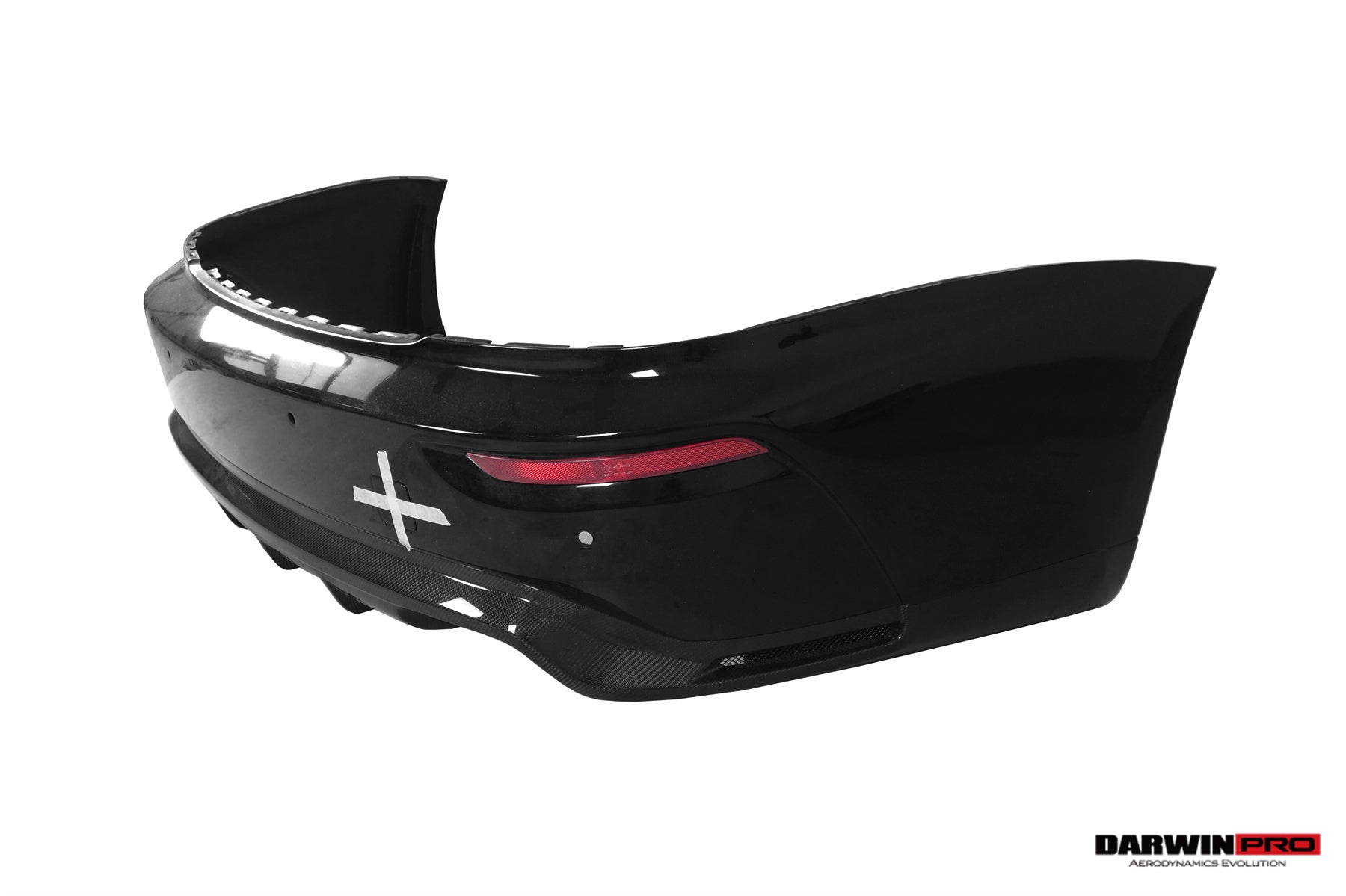 2016 - 2020 Rolls-Royce Wraith & Dawn BKSS Style Partial Carbon Fiber Rear Bumper