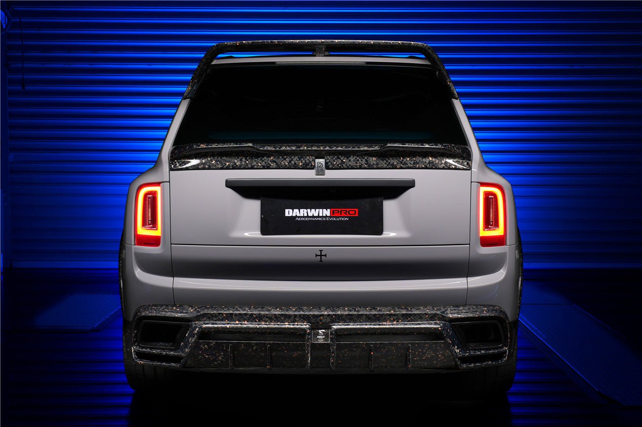 2018 - 2024 Rolls-Royce Cullinan BKSS Style Carbon Fiber Roof Spoiler