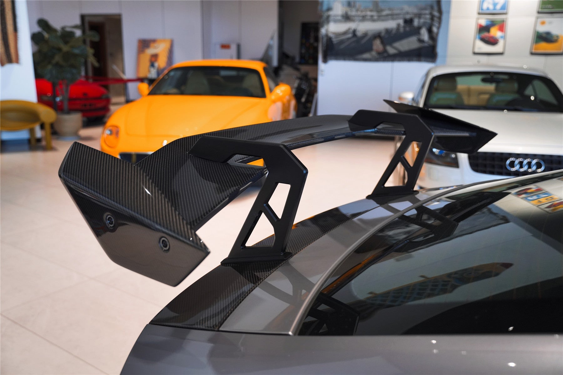 2019 - 2025 Audi RS7 A7 S7 C8 Quattro IMP Performance Carbon fiber Trunk Spoiler Wing