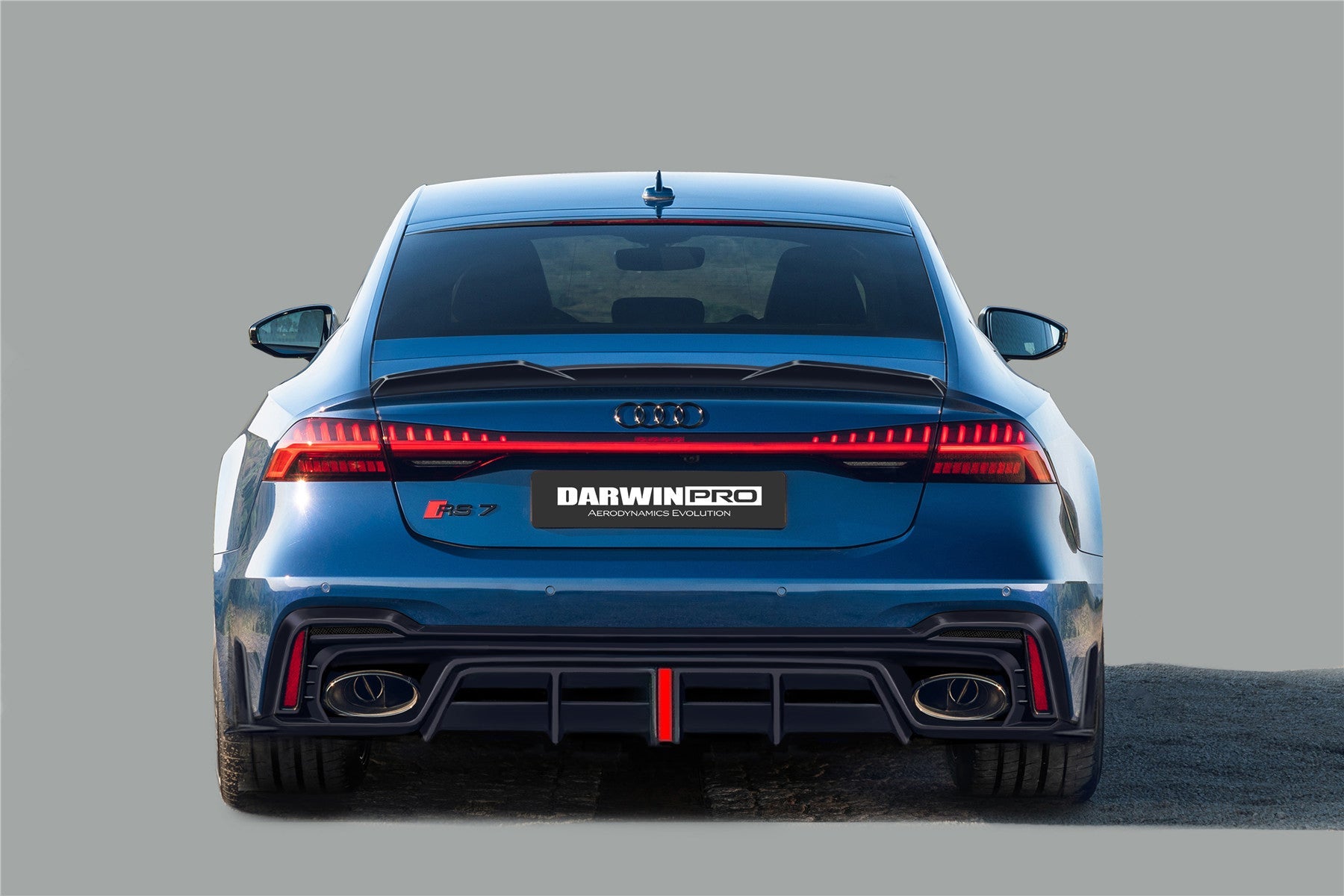 2019 - 2025 Audi RS6 Avant C8 & RS7 C8 Quattro IMP Performance Ver.2 Rear Diffuser