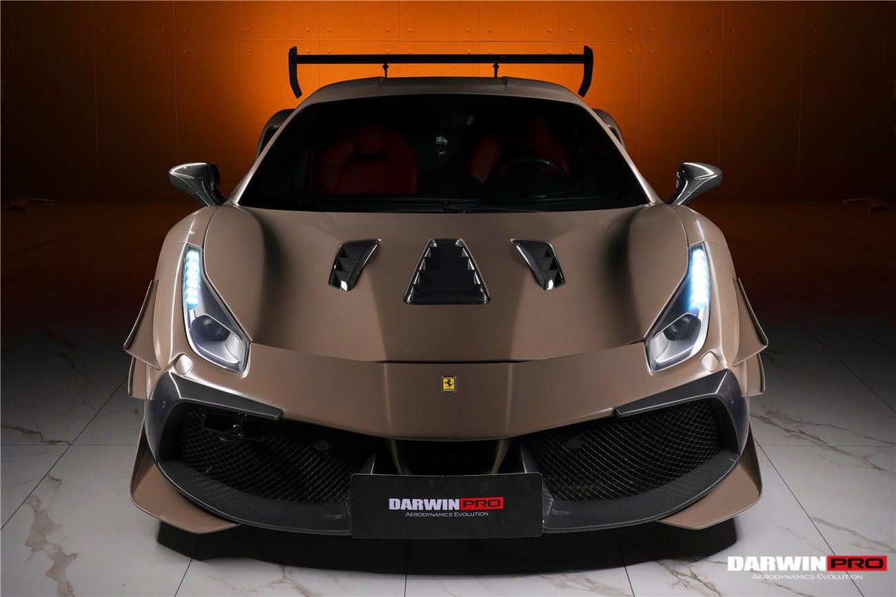 2015 - 2020 Ferrari 488 GTB & Spyder Challenge Evo Modena Style Hood