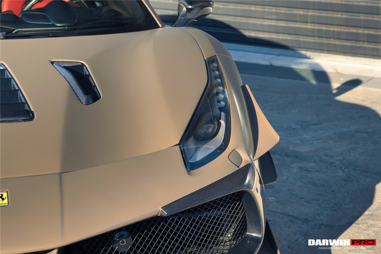 2015 - 2020 Ferrari 488 GTB & Spyder Challenge Evo Modena Style Hood