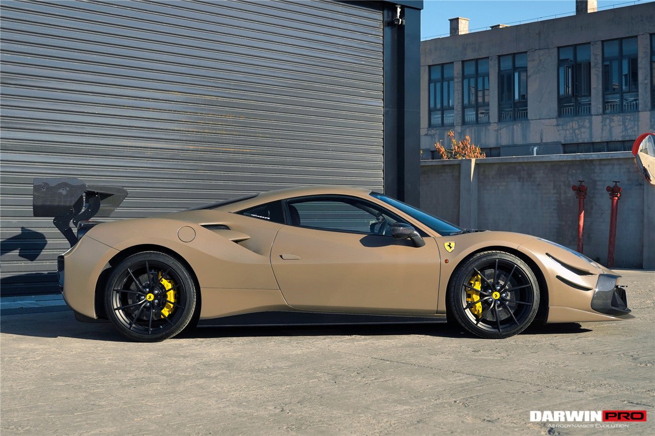 2015 - 2020 Ferrari 488 GTB & Spyder Challenge Evo Modena Style Side Skirts