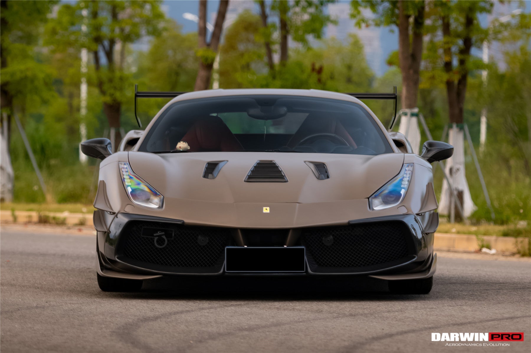 2015 - 2020 Ferrari 488 GTB & Spyder Challenge Evo Modena Style Front Bumper