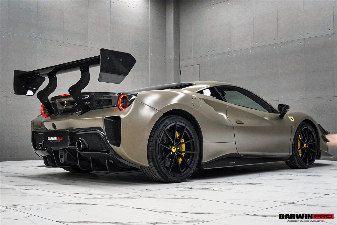 2015 - 2020 Ferrari 488 GTB & Spyder Challenge Evo Modena Style Wing